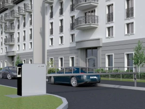 Антивандальный шлагбаум DoorHan серии barrier protector (защитный барьер), длина стрелы 3,5 м