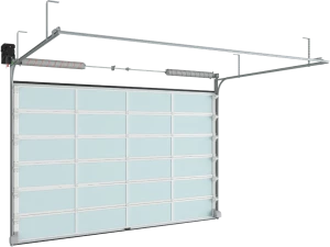 Рулонные ворота для автомойки с механизмом серии isd02 5900x2600