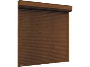 Рулонные ворота утепленные из профиля серии rh77m 1000x1400