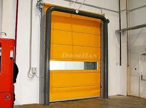 Скоростные ворота DoorHan рулонные складывающиеся серии speedfold sdfb 2000x2000