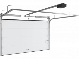 Гаражные секционные ворота серии rsd02 DoorHan из стальных сэндвич-панелей с торсионным механизмом (2200*3200)