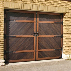 Секционные ворота премиум кантри DoorHan 3000х3200