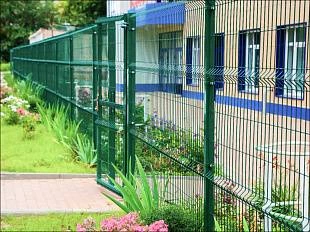 Секция Стандарт из прутка 4 мм, 3000x1730 с ячейкой 50х200 цвет зеленый ral 6005