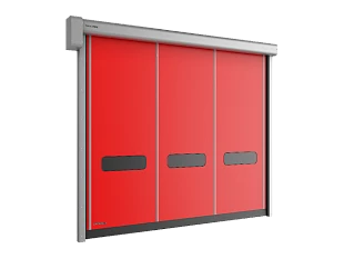 Рулонные ворота для автомойки серии speedroll sdo 3250x3600