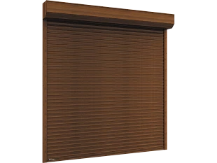 Рулонные ворота утепленные из профиля серии rh77m 3500x2500