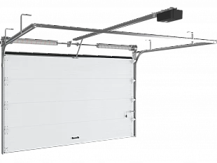 Гаражные секционные ворота серии rsd02 DoorHan из стальных сэндвич-панелей с торсионным механизмом (5200*3200)